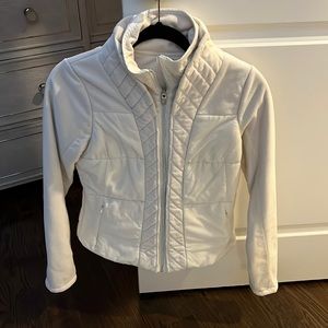 Lululemon Size 4 warm off-white zip up jacket